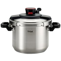 T-FAL P4500734 Clipso 6.3 qt. Stainless Steel Pressure Cooker