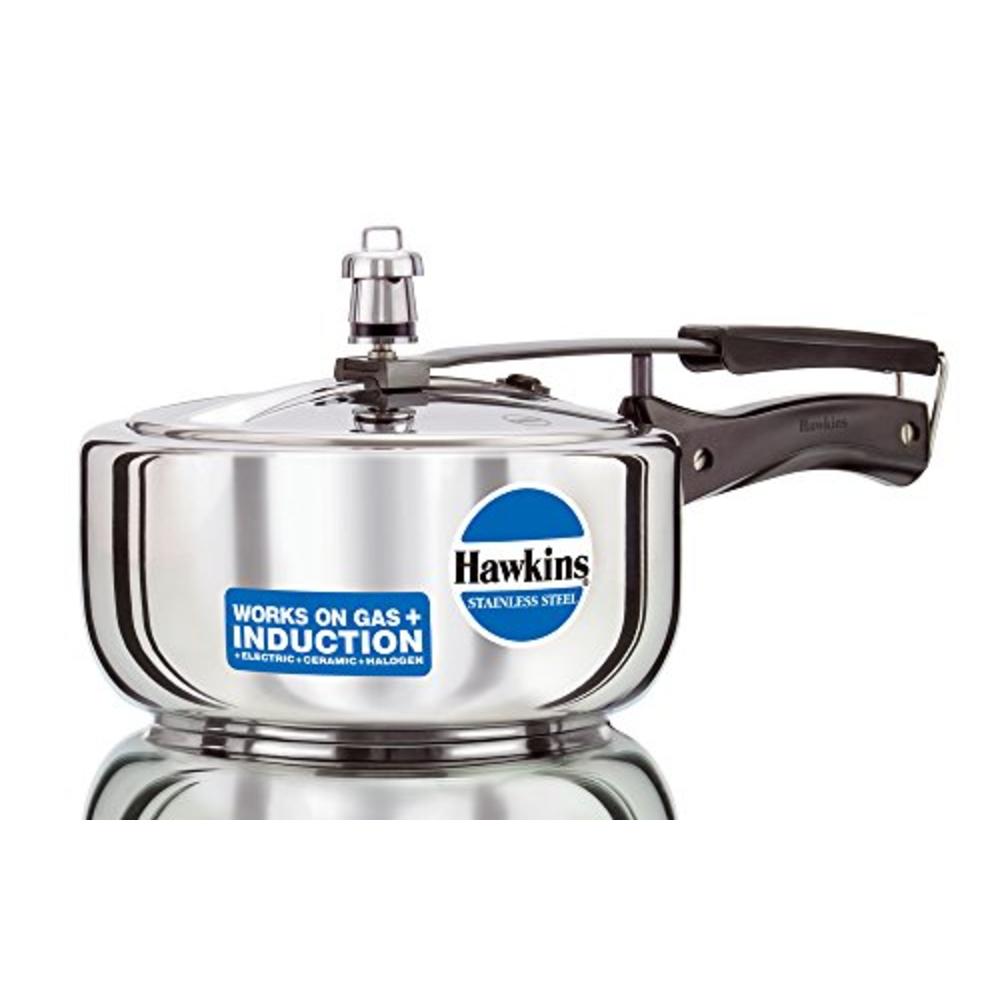 Hawkins B60 B30 Stainless Steel Pressure Cooker 5 Litres