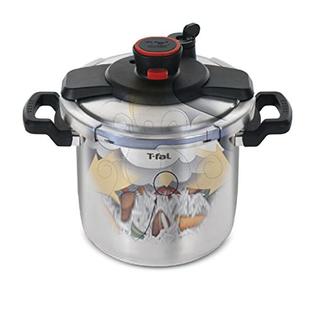 T-fal P45009 Clipso Stainless Steel Pressure Cooker Cookware,