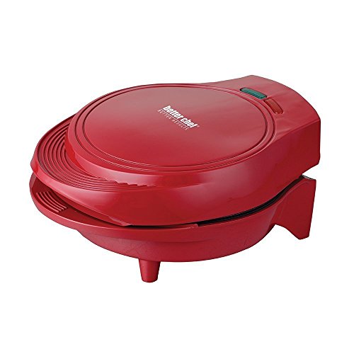 Non-Stick Electric Double Omelette Maker Red.