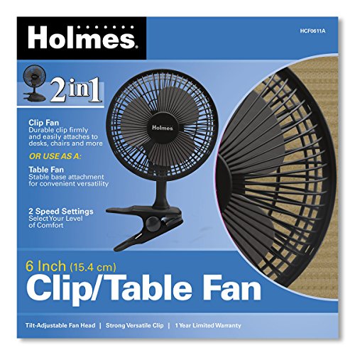 euromatic 2 in 1 clip desk fan