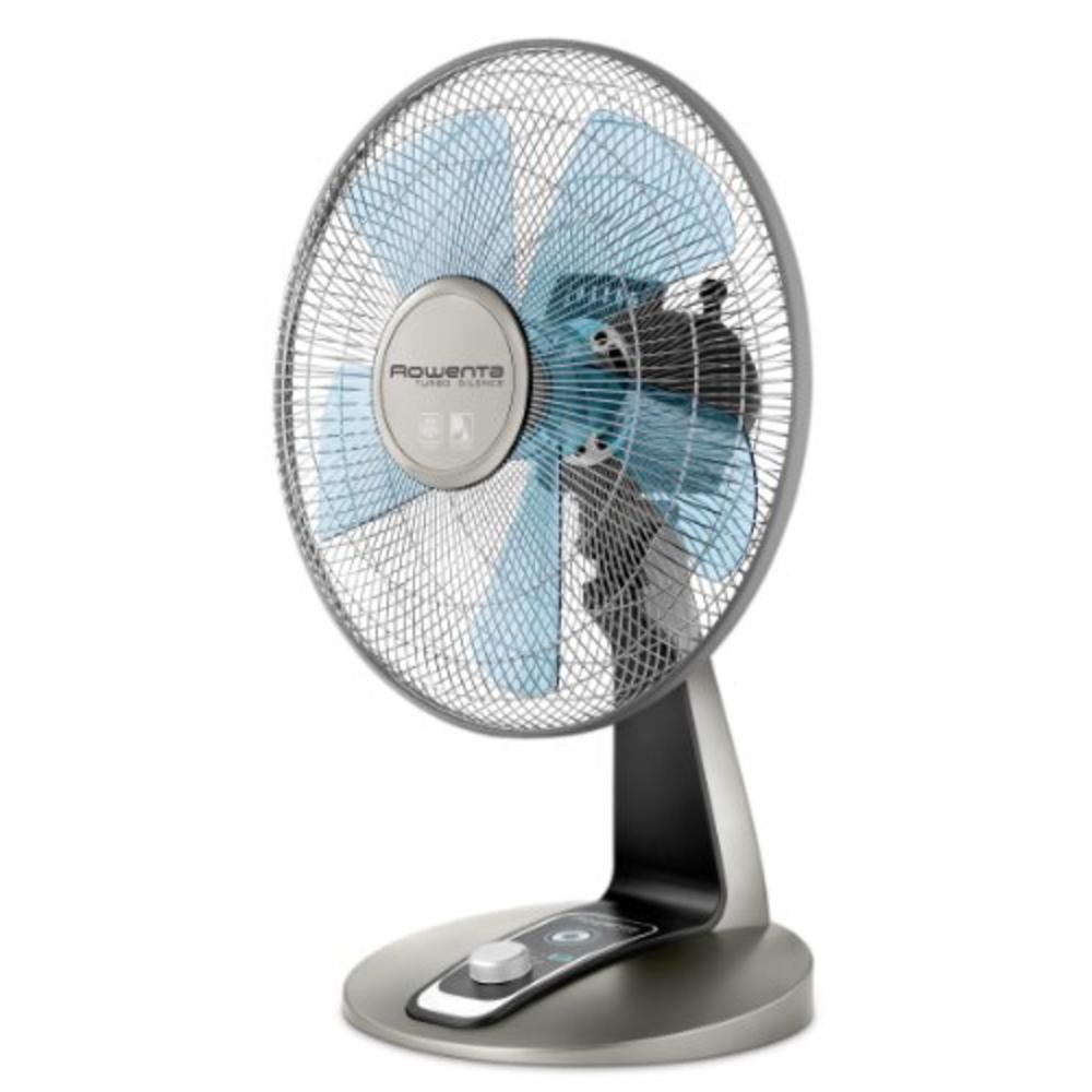 Rowenta 1830005456 VU2531 Turbo Silence Oscillating 12-Inch Table Fan Powerful and Quiet, 4-Speed, Bronze