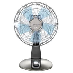Rowenta VU2531 Turbo Silence Oscillating 12-Inch Table Fan Powerful and Quiet, 4-Speed, Bronze