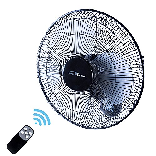 Oscillating Wall Mount Electric Fan