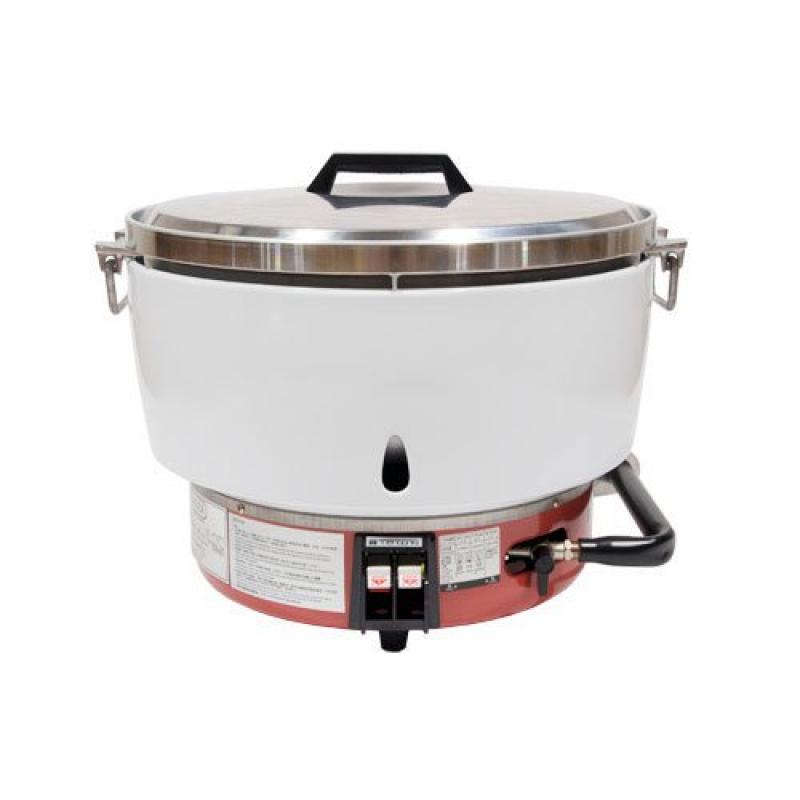 Town Foodservice Equipment ADIB00197CLSM  Ricemaster Commercial Rice Cooker, Propane Gas, 55 Cup Capacity, Push Start Button, Co