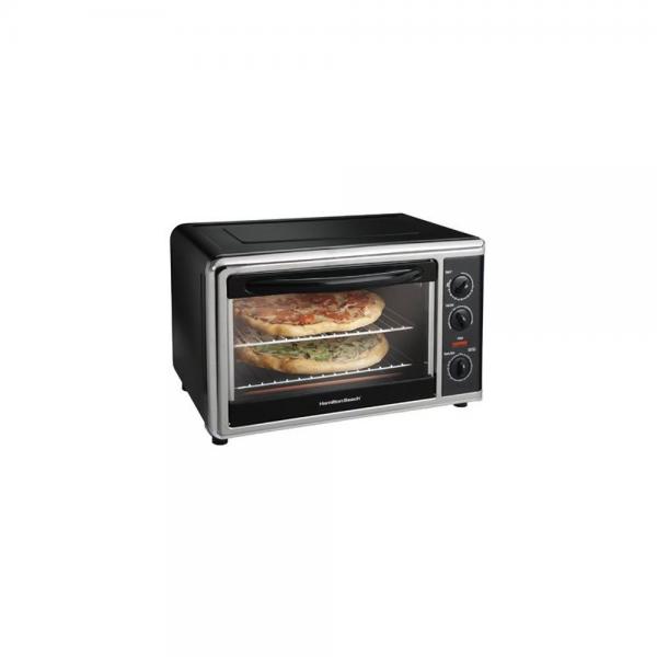 Hamilton Beach 31100 Black Countertop Oven with Convection & Rotisserie 