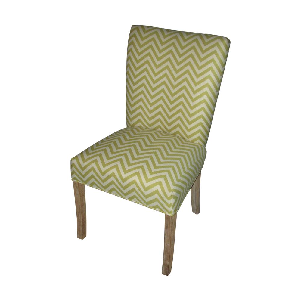 Sole Designs Julia Ziggi Citron Fan Back Chairs (Set of 2)