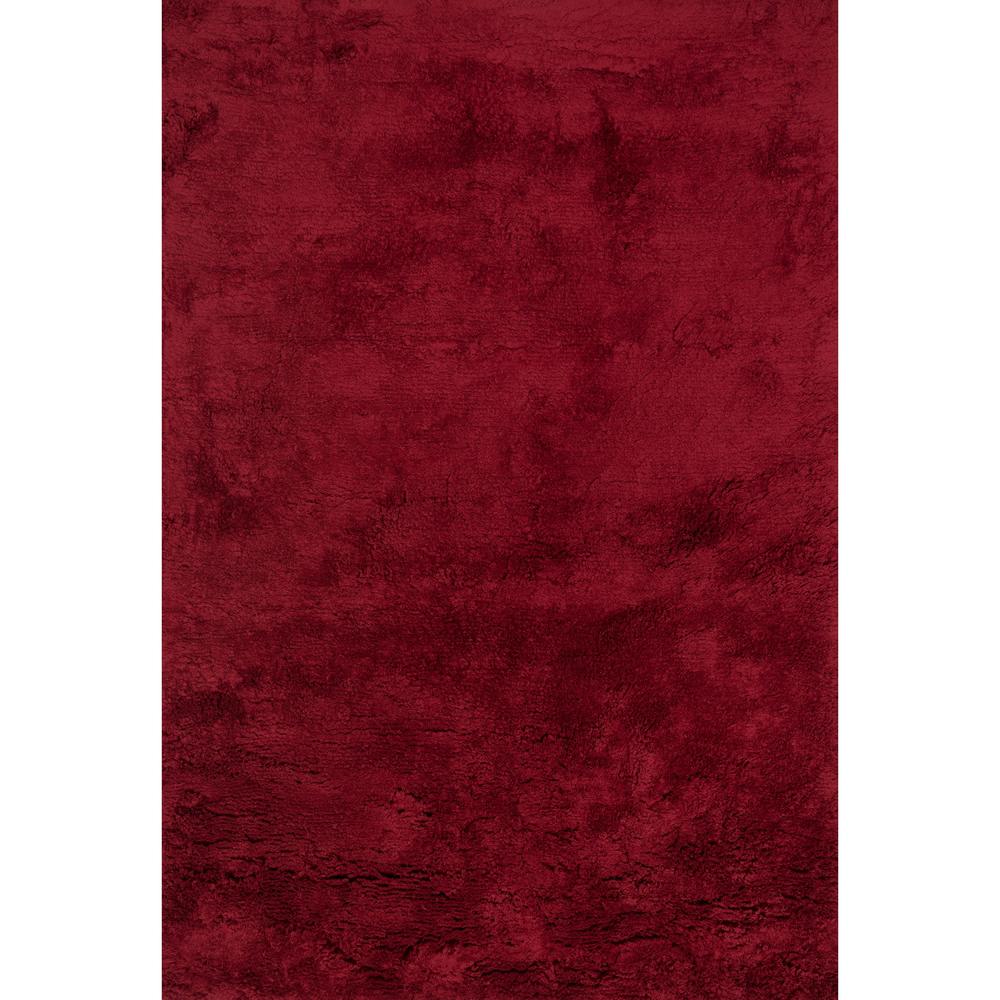 Alexander Home Hand-tufted Ellis Crimson Shag Rug (2'3 x 3'9)