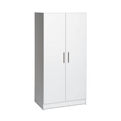 Prepac Elite Wardrobe Cabinet, 32", White