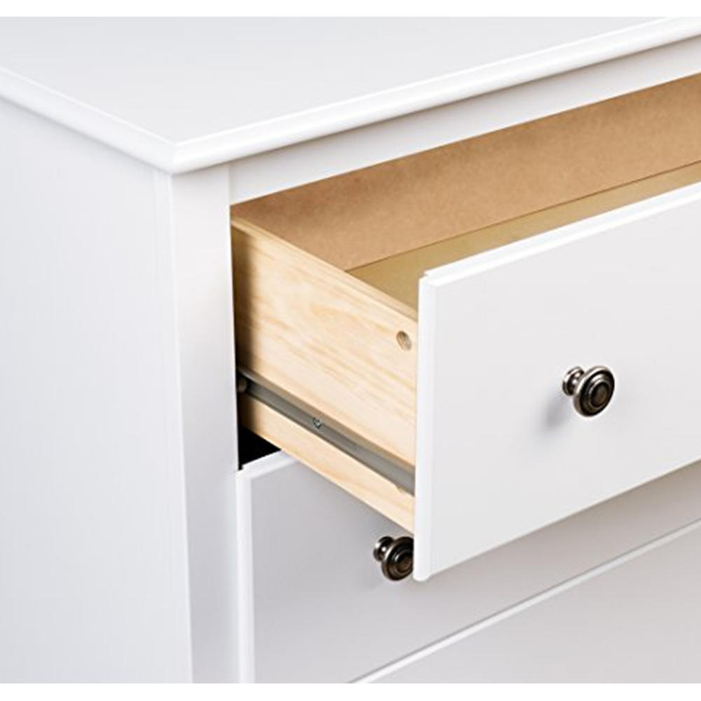 Prepac Monterey 28"W Wood Composite 2-Door 2-Drawer Armoire - White