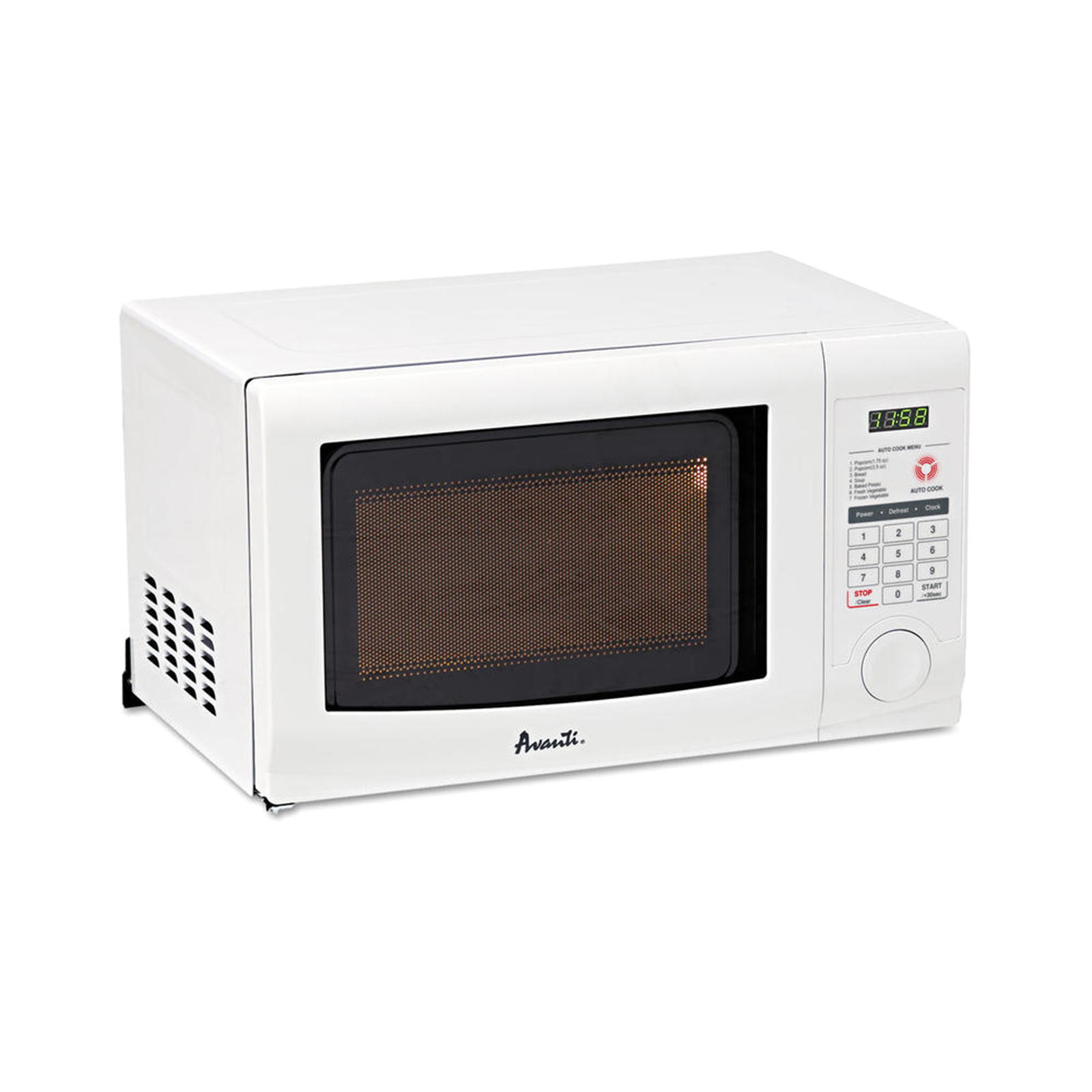 Avanti MO7200TW 0.7cu.ft. Countertop Microwave with Cooking Timer - White