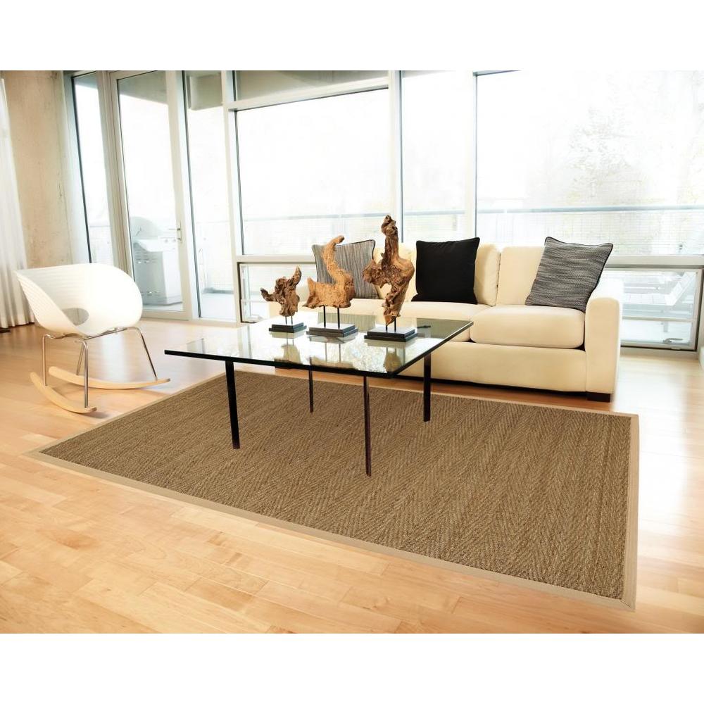 Michael Anthony Furniture 2'6" x 8' Saddleback Seagrass Rug