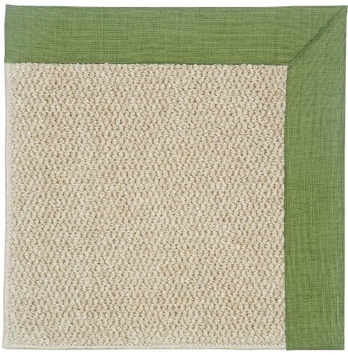 Capel 1'6" x 1'6" Square  Accent Rug 2015RS00180018270 Forest Color Machine Made in USA "Inspirit Collection" Champagne Design