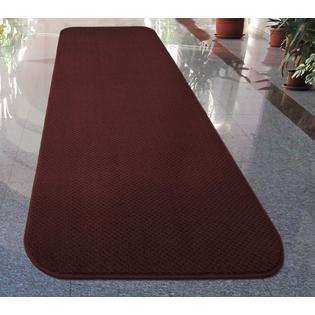 Skid-resistant Carpet Runner - Burgundy Red - 24 Ft. X 48 In.