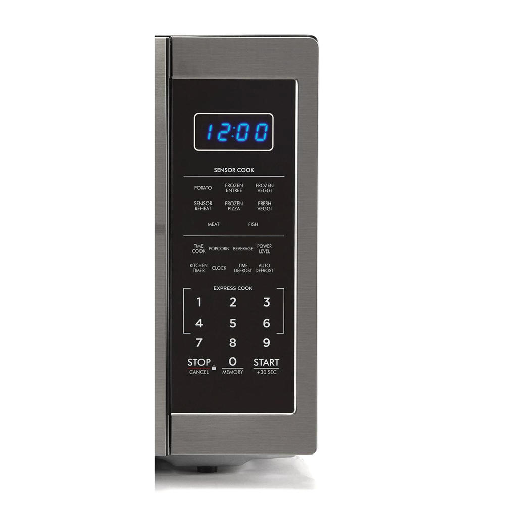 Sharp SMC1452CH 1.4cu.ft. 1100W Microwave with Auto Defrost Black