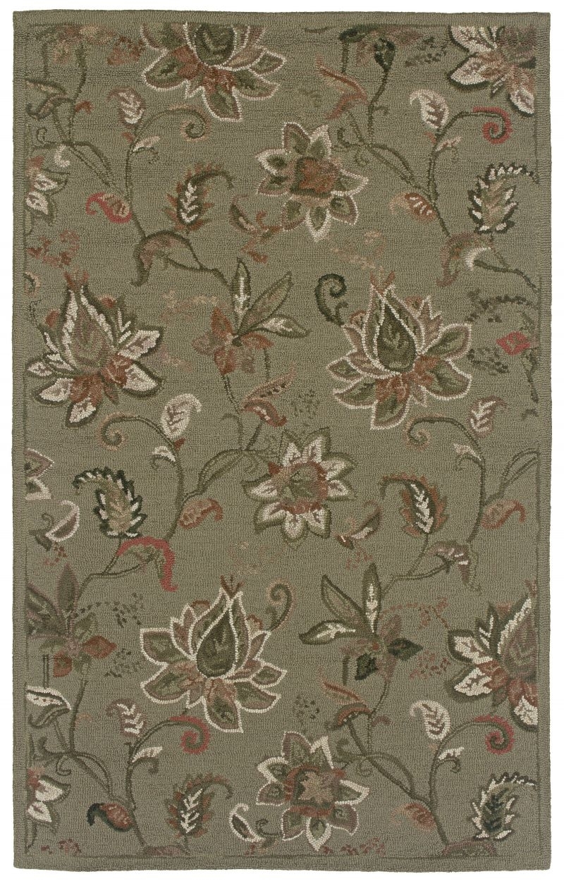 Rizzy  COUNTRY CT0022 Green RUG 8' x 8'