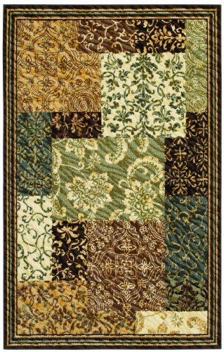 Shaw Living--DROPSHIP Shaw Living Centre Street Collection 9 by 13 Stella Area Rug, Light Multi
