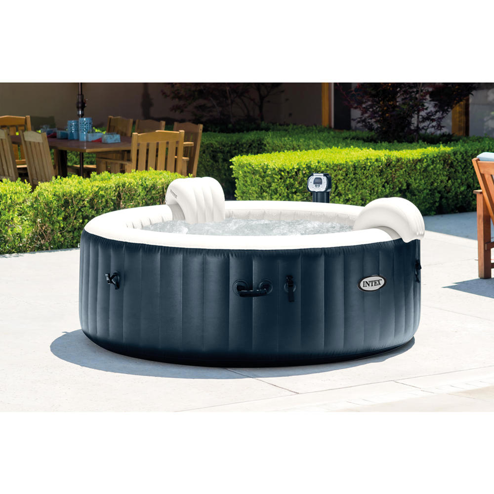 Intex Pure Spa 85" 6-Person Inflatable Bubble Hot Tub - Cobalt Blue