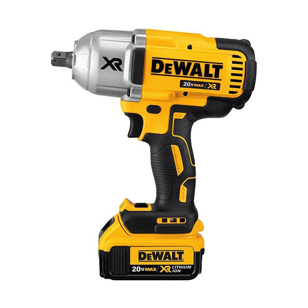 DeWalt DCF899M1 20V MAX XR Cordless 1/2" Impact Wrench with Detent Pin Anvil