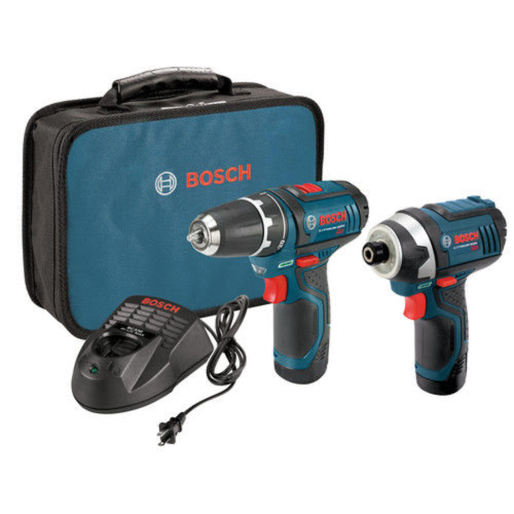 Bosch 12V 3/8" Drill and Impact Driver Combo Kit