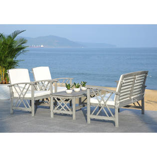 Safavieh Fontana 4pc. Acacia Outdoor Patio Set - Sears ... Safavieh Fontana 4pc. Acacia Outdoor Patio Set - Sears ... on Safavieh Fontana Patio Set id=54683