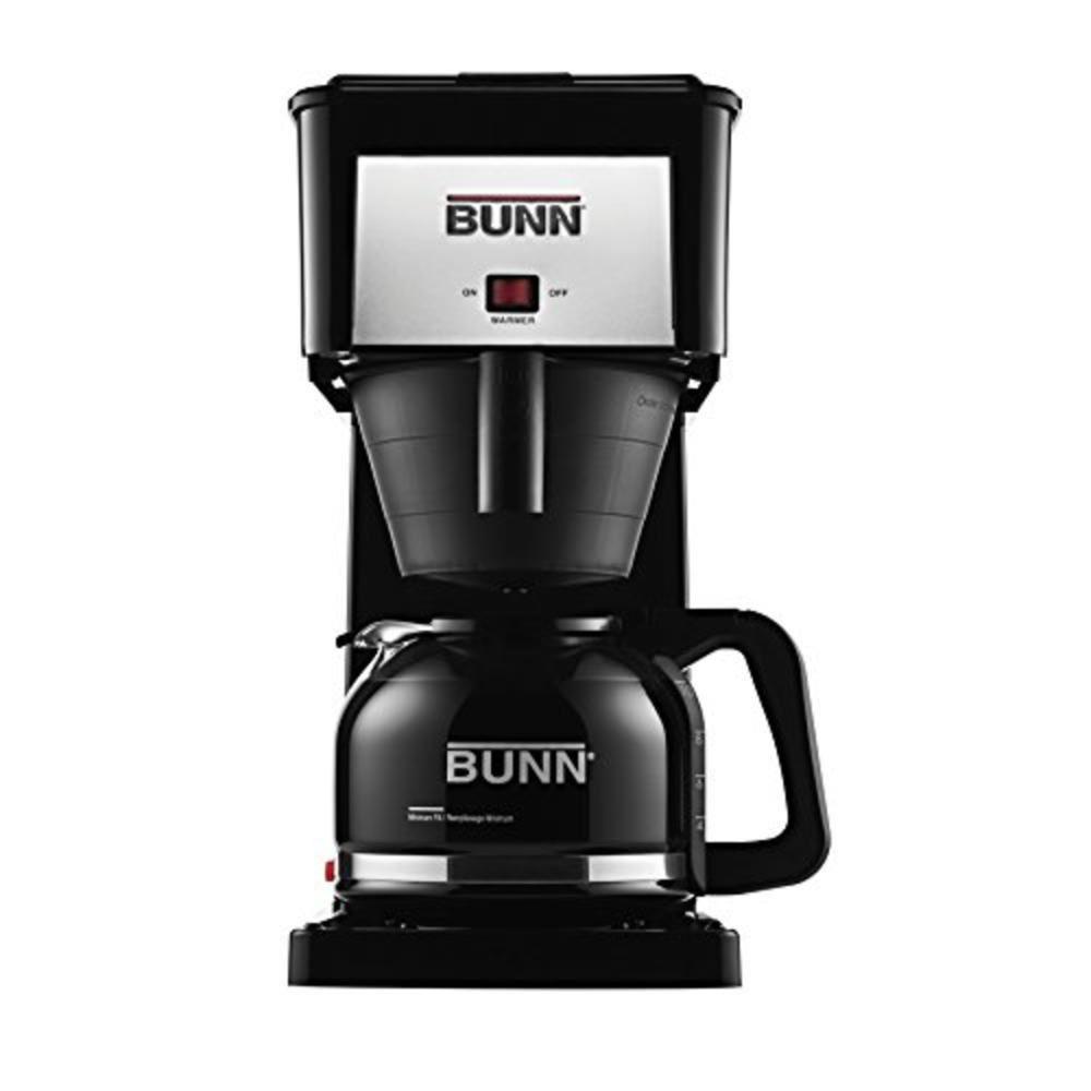 Bunn GRXB GRB Velocity Brew 10-Cup Home Coffee Brewer - Black