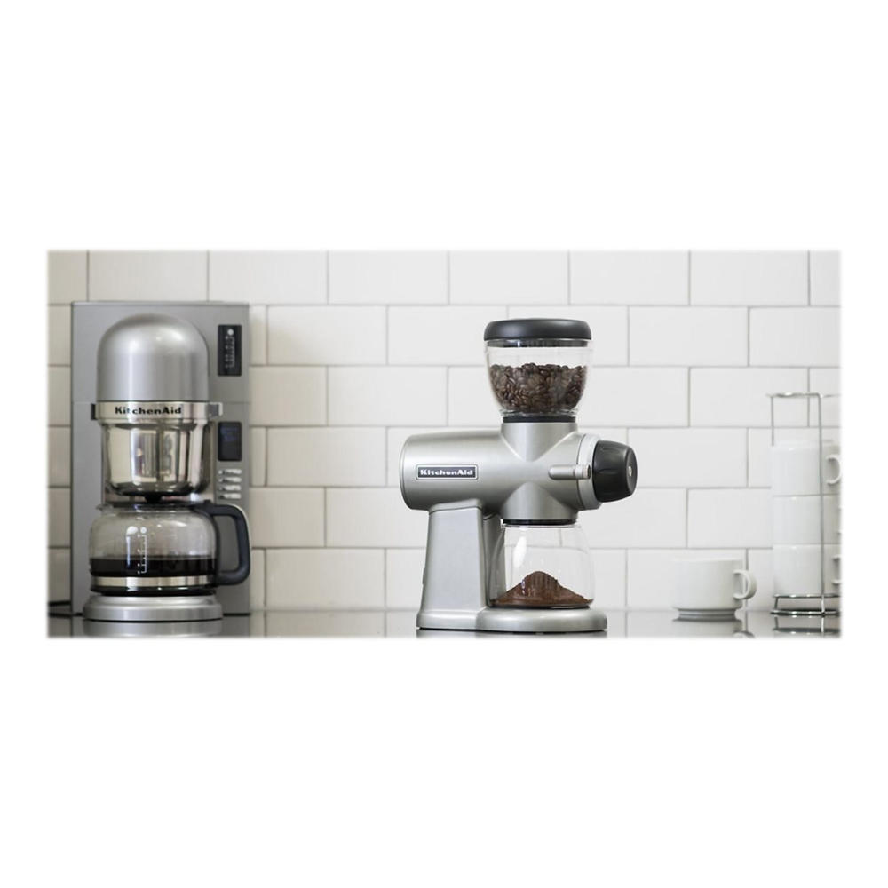 KitchenAid KCG0702CU 7oz. 450RPM Burr Grinder with 15 Settings