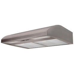 Air King EB36SS California Title 24 Acceptable Essence Under Cabinet Range Hood, 36", Stainless Steel
