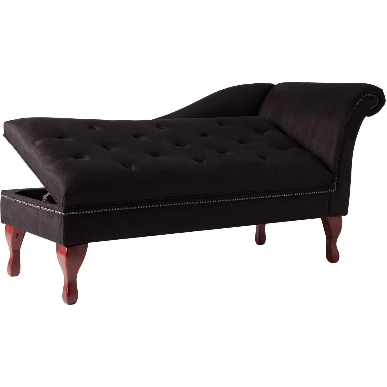Simple Living 63 L Tufted Storage Chaise Lounge Sears Marketplace