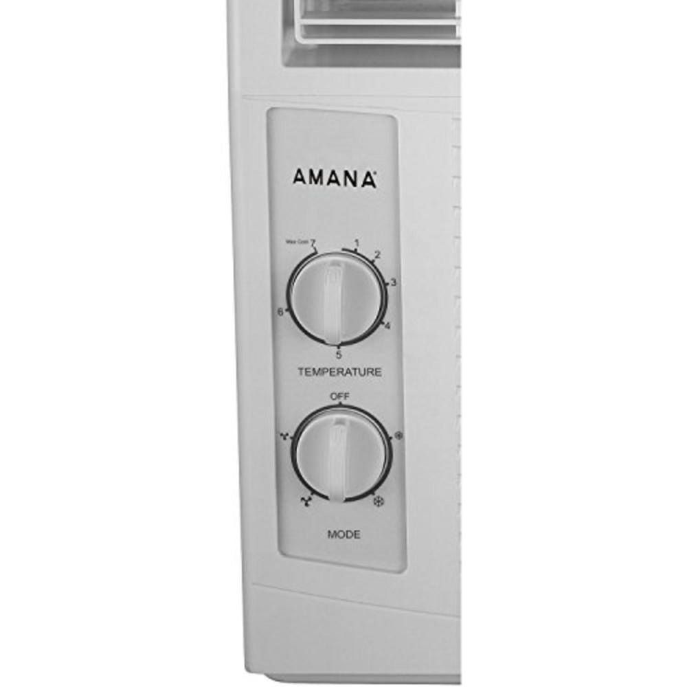 Amana AMAP050BW 5000BTU Window-Mounted Air Conditioner with Mechanical Controls