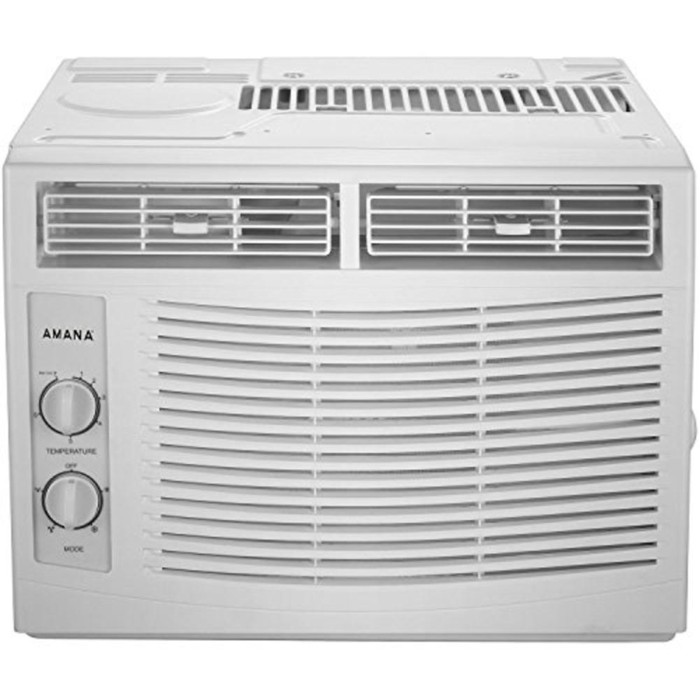 Amana AMAP050BW 5000BTU Window-Mounted Air Conditioner with Mechanical Controls