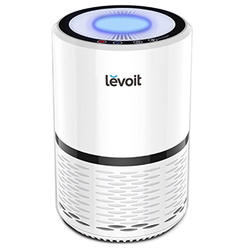 levoit air purifier for home smokers allergies and pets hair, true hepa filter, quiet in bedroom,filtration system cleaner remo