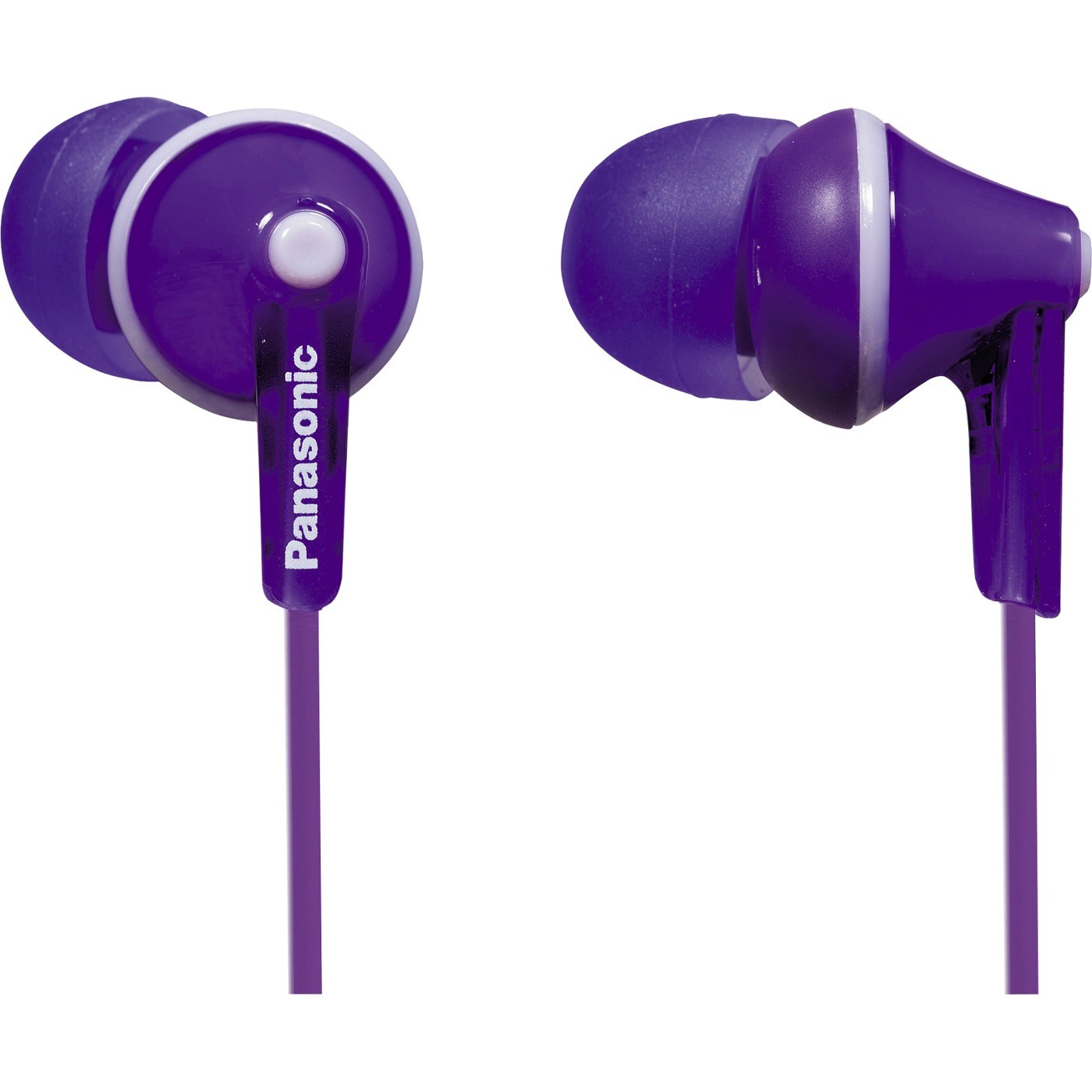PANASONIC CONS ELECT-COMM UNIT RP-HJE125-V Panasonic  Hje125 Ergofit In-Ear Earbuds (Violet)