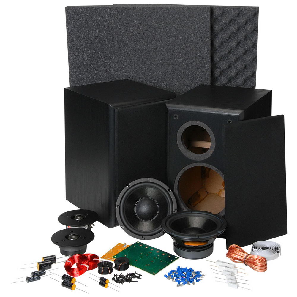 Dayton Audio 0844632014703  BR-1 6-1/2" 2-Way Bookshelf Monitor Speaker Kit Pair