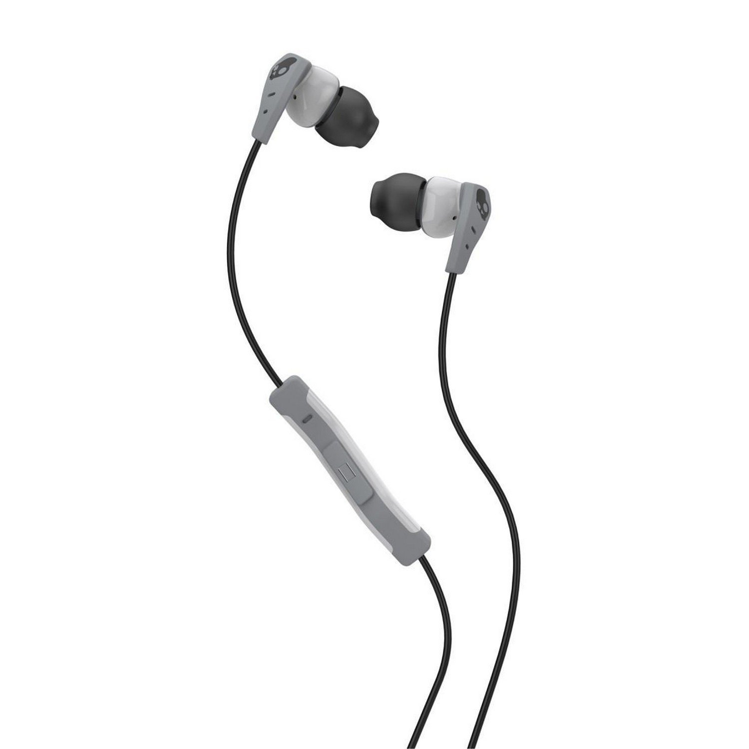 Skullcandy&trade; S2CDGY-405  Method In-Ear Sweat Resistant Sports Performance Earbud, Light and Dark Gray