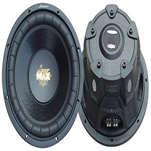 Lanzar MAXP124D   Max Pro 12-Inch 1600 Watt Small Enclosure Dual 4 Ohm Subwoofer