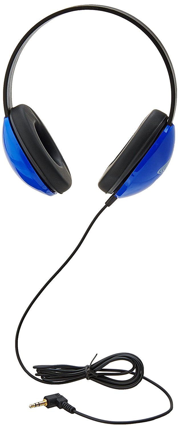 GLOBAL MARKETING PARTNERS 2800-BL Califone - Califone Listening First Headphone - Blue