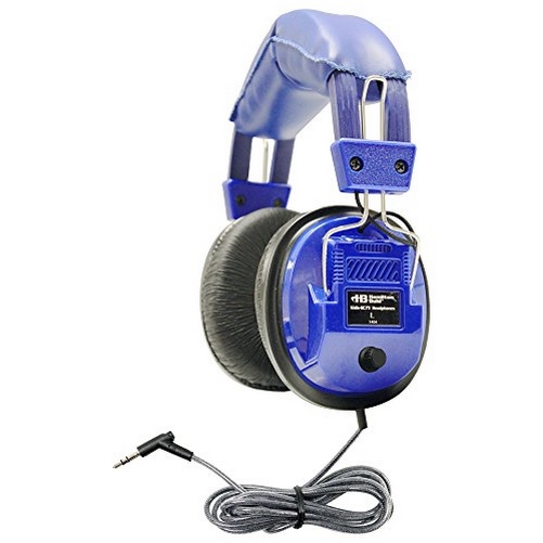Hamilton Electronics Kids-SC7V Hamilton Buhl Kids Deluxe Stereo Headphone w/ Volume Control, 3.5mm Plug, Blue ()