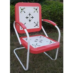 4D Concepts 71540 Metal Retro Chair