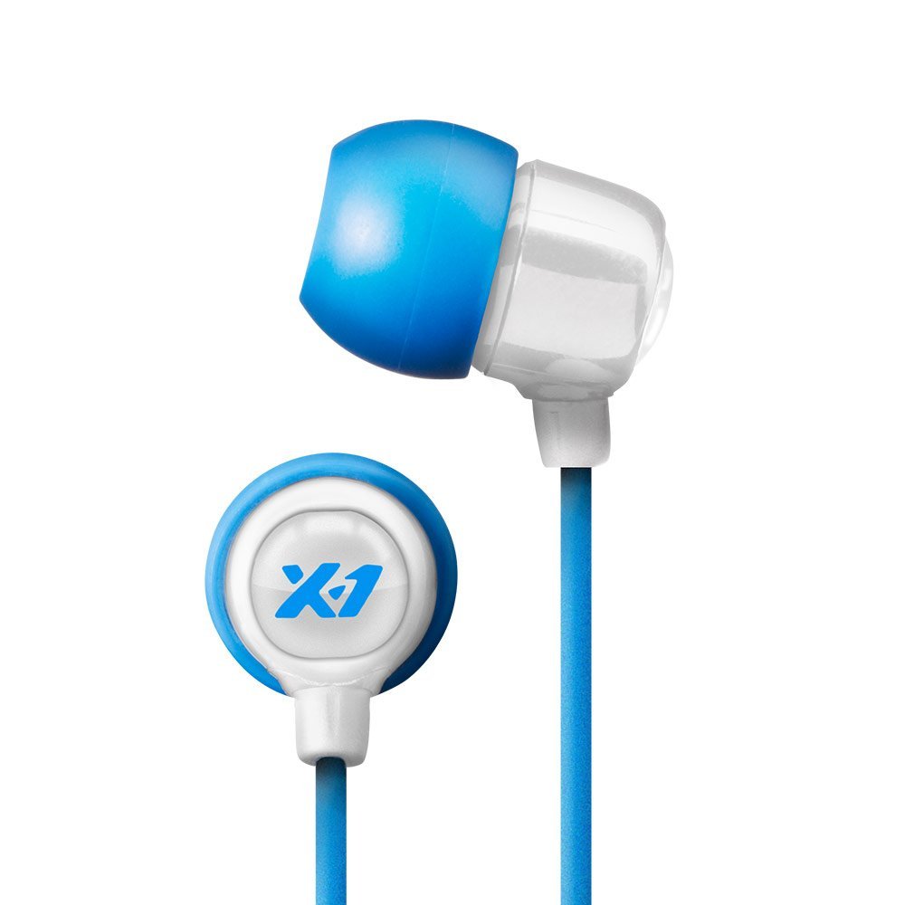 h2o audio H2O-SG-MN1-WE X-1 SURGE MINI Waterproof Sport Headphones - White - Stereo - White - Wired - Earbud - Binaural - In-ear