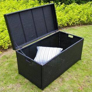 Jeco Ori003 Outdoor Deck Storage Box Ori003d Black