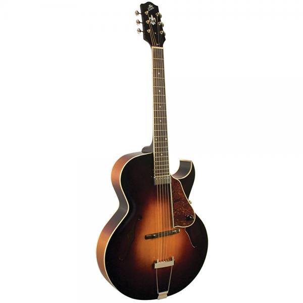 The Loar LH-350-VS  LH-350 Archtop Cutaway Acoustic Guitar Sunburst