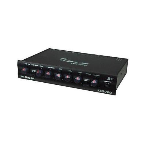 Triple XXX XEQ700 Audiopipe  XXX 7 Band Graphic Equalizer with LED Power Meter and Subwooer Output