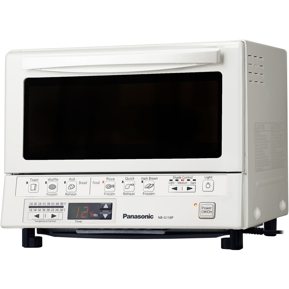 Panasonic NB-G110PWNB-G110PW  NB-G110P FlashXpress Toaster Oven with Double Infrared Heating by