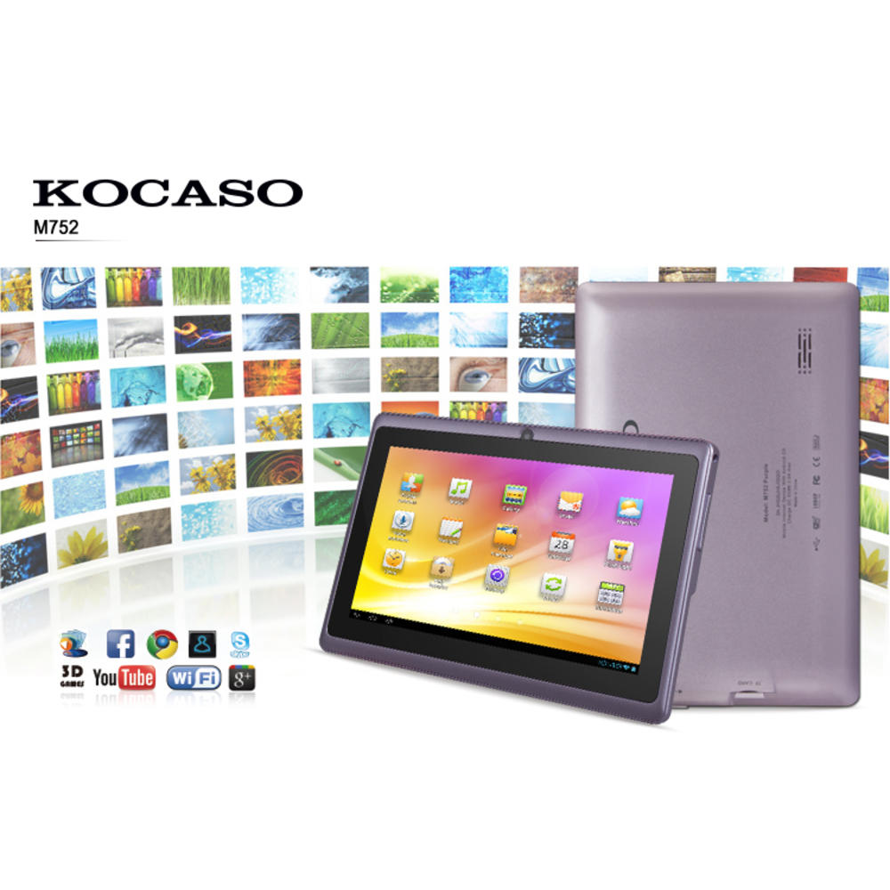KOCASO M752PUR  M752 7-Inch 4GB Tablet