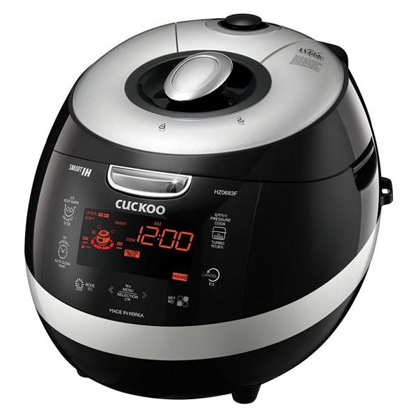 CUCKOO CRP-HZ0683F  Electric Induction Heating Pressure Rice Cooker  Black