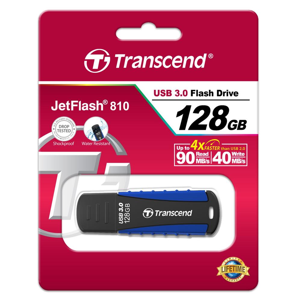 Transcend  128GB JETFLASH 810 (Green) USB 3.0 per EA