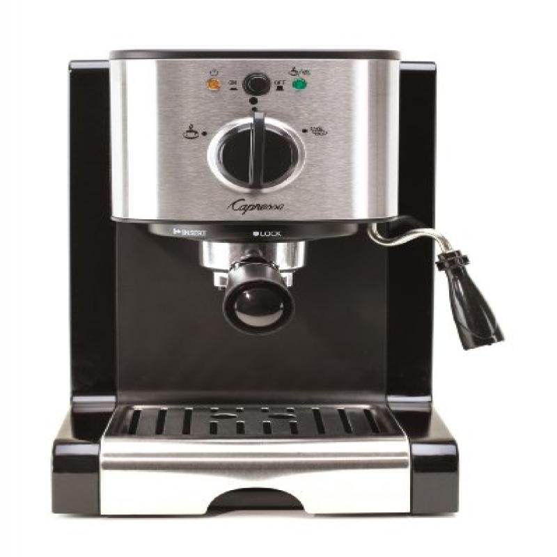 Capresso EC100 Pump Espresso & Cappuccino Machine, Perfect Your Coffee Experience