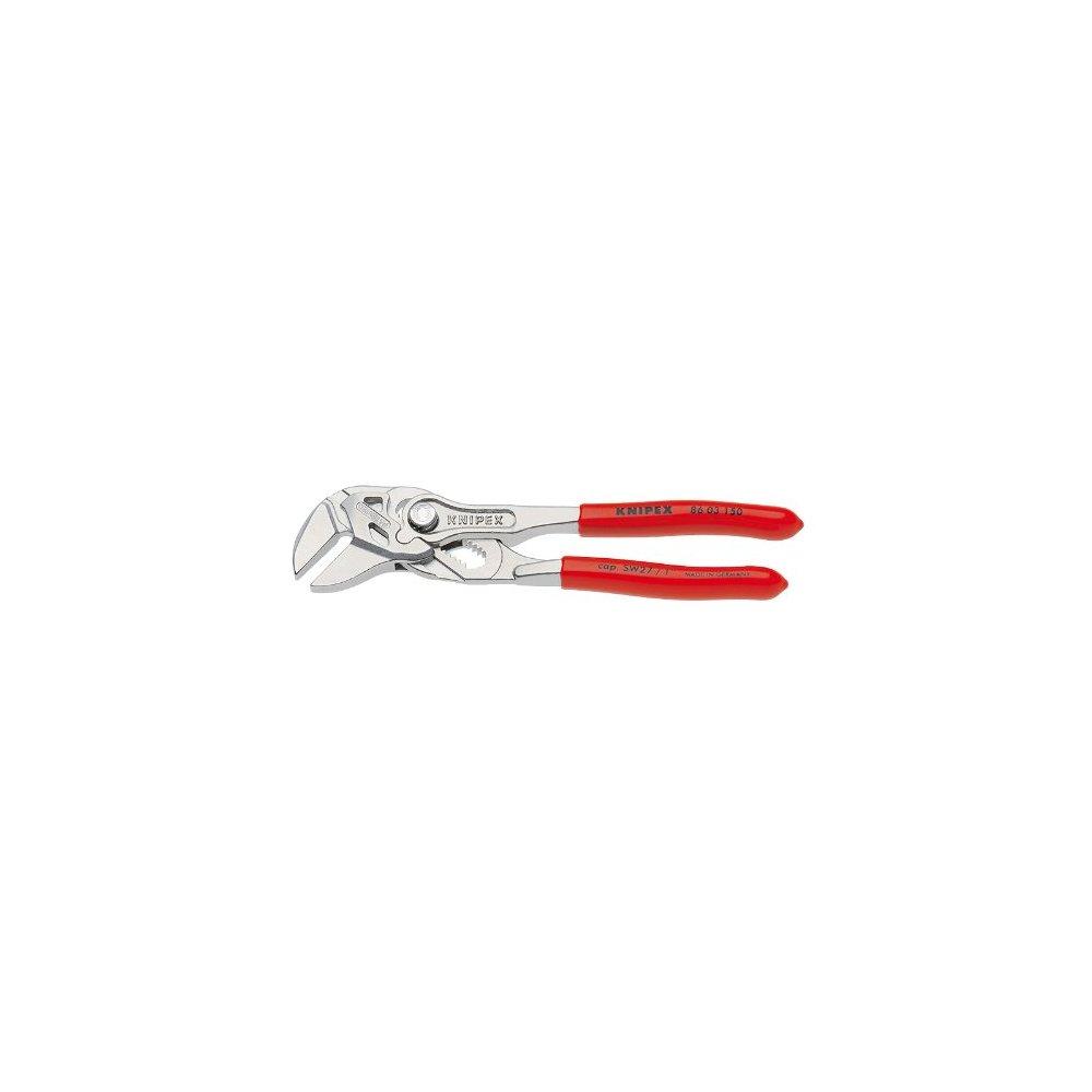 KNIPEX Tools KNIPEX Heavy Duty Forged Steel 6 in. Pliers Wrench with Nickel Plating