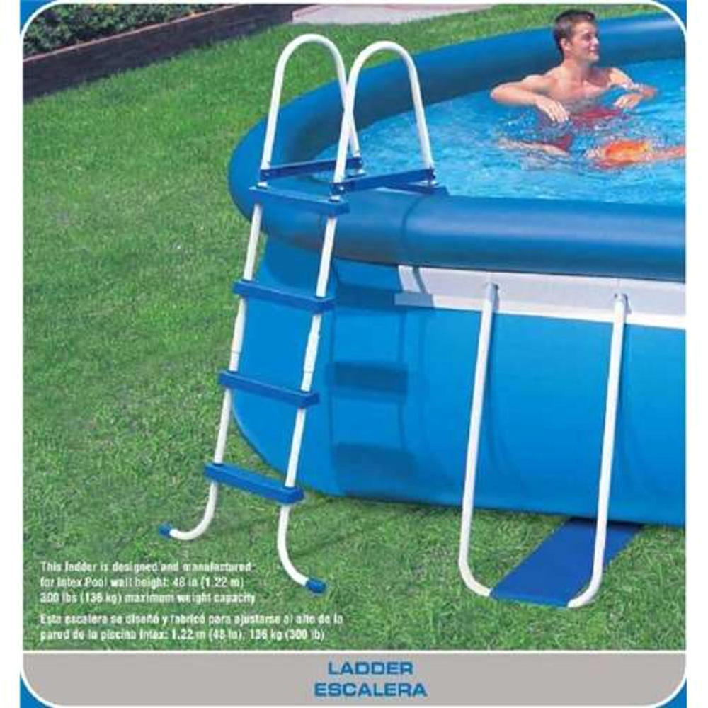 Intex 20' x 12' x 48" Oval Frame Above-Ground Swimming Pool Set with Kokido V-Trap Vac